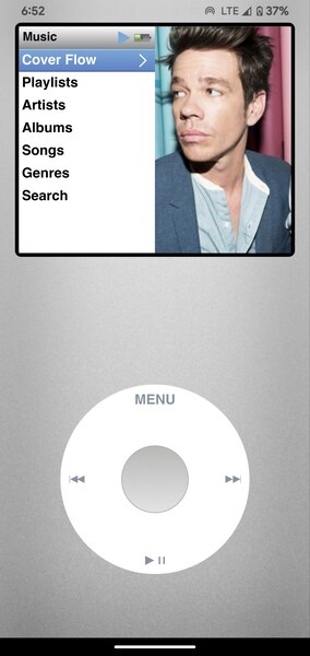 Classipod Menu