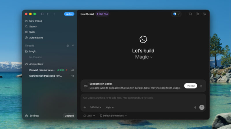 Codex Homepage