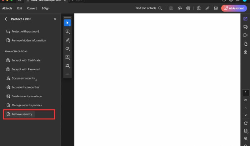 Remove Password Pdf Adobe Pro Remove Security