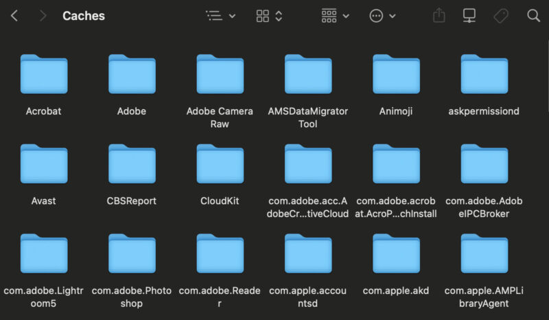 System Cache Mac