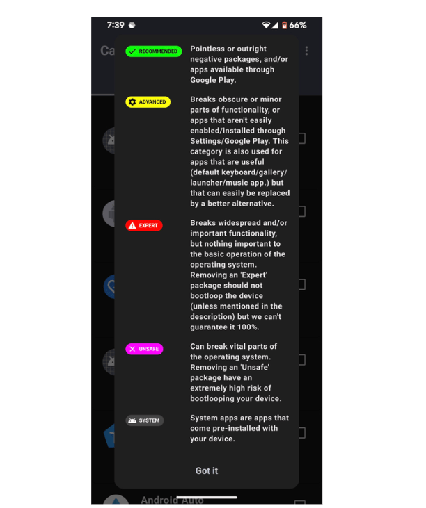 Color Coding Canta