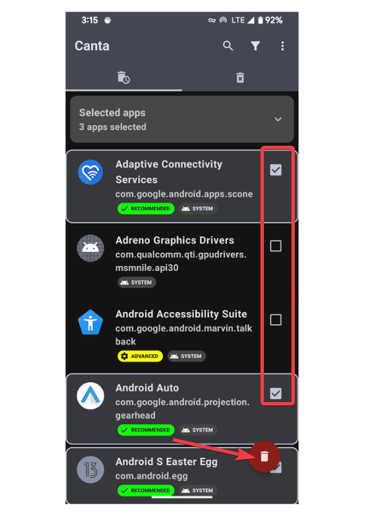 Debloat Apps