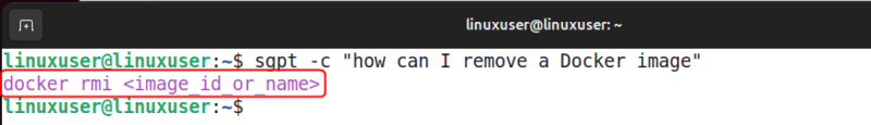 Get Command Without Description